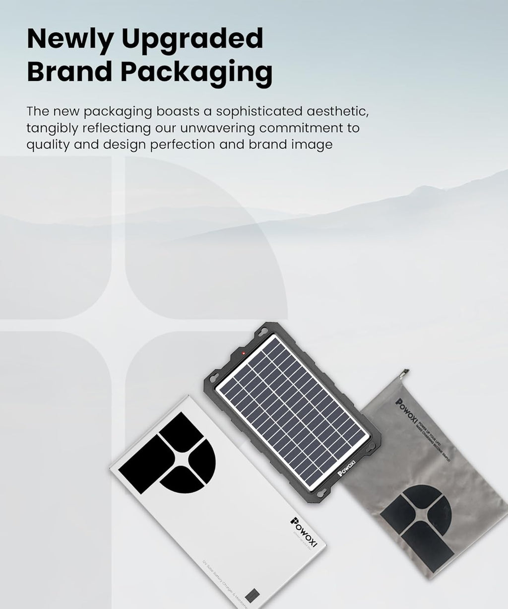 Upgraded 7.5W-Solar-Battery-Trickle-Charger-Maintainer-12V Portable Waterproof Solar Panel Trickle Charging Kit for Car, Automotive, Motorcycle, Boat, Marine, Rv,Trailer, Snowmobile, Etc.
