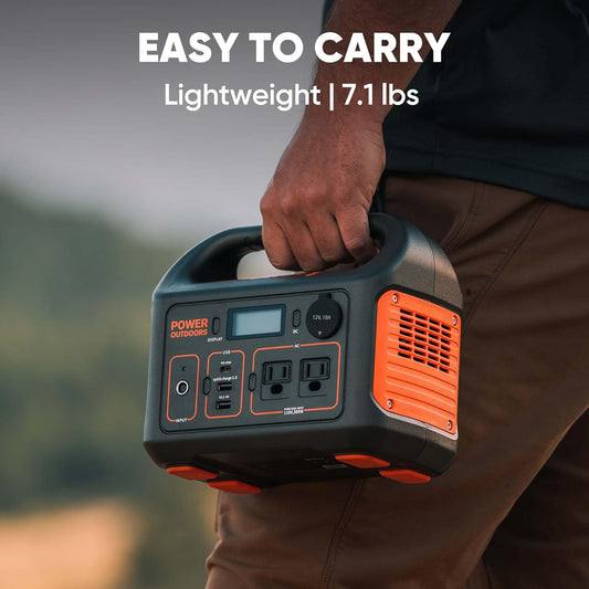 Power Up Anywhere: Jackery Solar Generator 300 with 40W Solar Panel - Perfect for Camping, RVs, and Emergency Blackouts