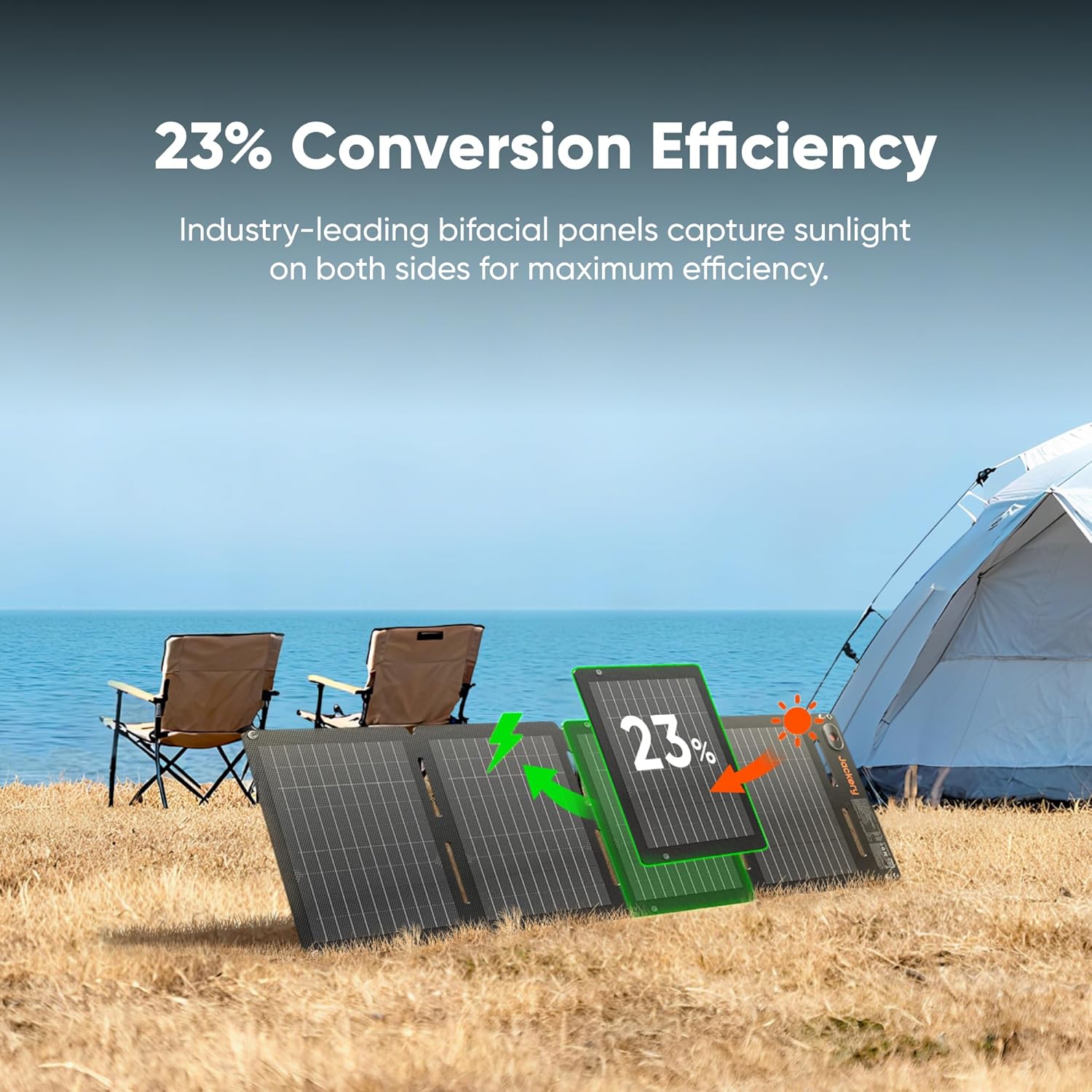 Power Up Anywhere: Jackery Solar Generator 300 with 40W Solar Panel - Perfect for Camping, RVs, and Emergency Blackouts